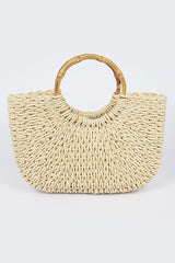 Beach Bliss Straw Bag - Beige