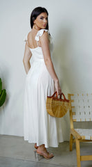 Summer Midi Dress - White